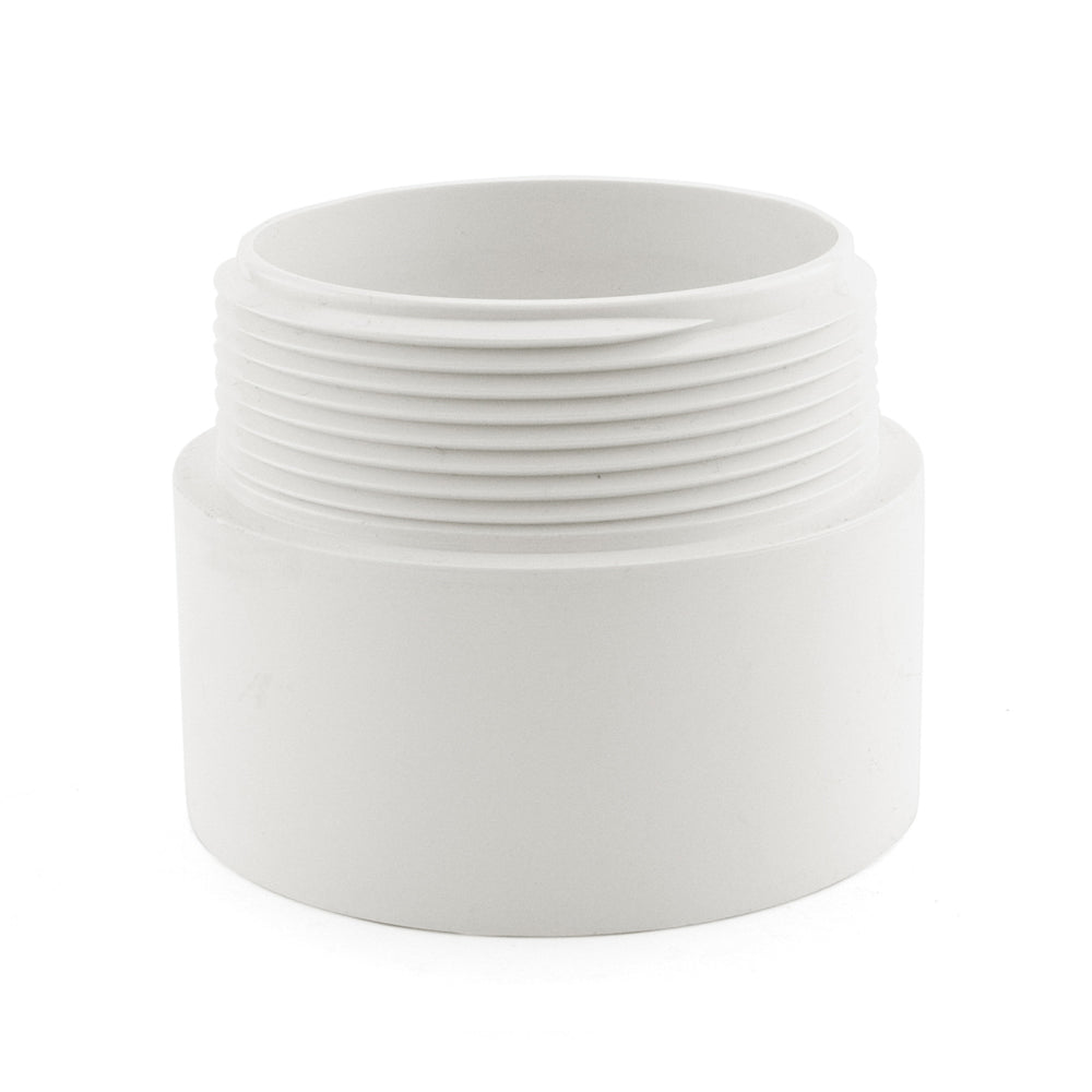 PVC DWV Male Adapter, Various Sizes