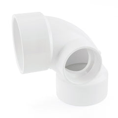 PVC DWV Side Inlet 90 Elbow, Various Sizes