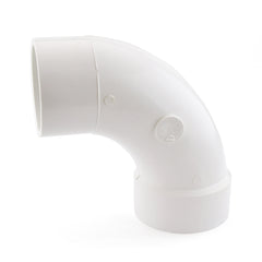 PVC DWV Long Sweep Street 90 Elbow, Various Sizes