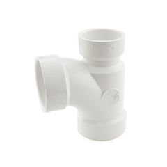 PVC DWV Reducing Sanitary Tee, Various Sizes